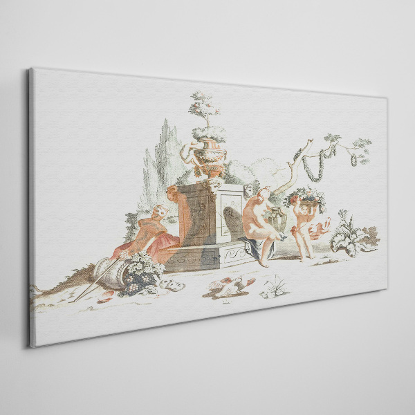Obraz Canvas Scena mitologiczna z postaciami
