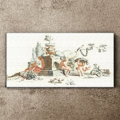 Obraz Canvas Scena mitologiczna z postaciami