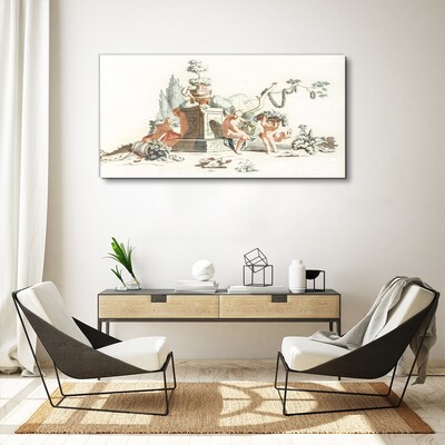 Obraz Canvas Scena mitologiczna z postaciami