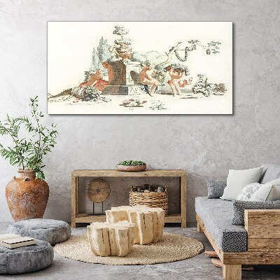 Obraz Canvas Scena mitologiczna z postaciami