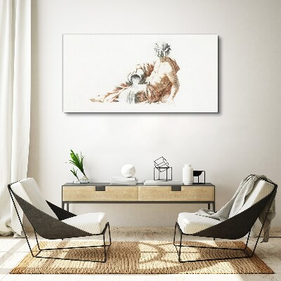 Obraz Canvas Mitologiczny mężczyzna z dzbanem