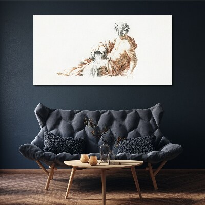 Obraz Canvas Mitologiczny mężczyzna z dzbanem