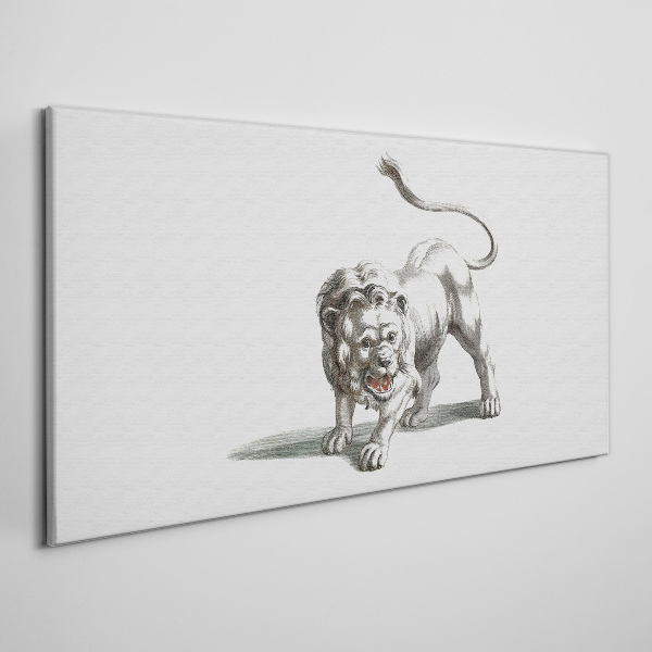 Obraz Canvas Lion in Motion