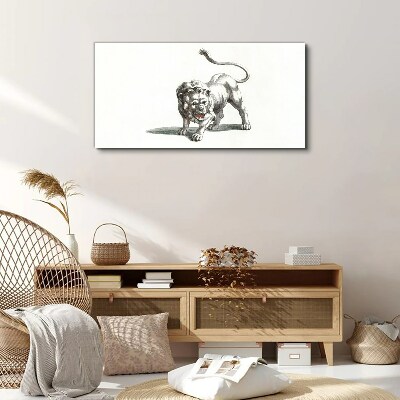 Obraz Canvas Lion in Motion