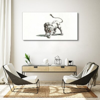 Obraz Canvas Lion in Motion
