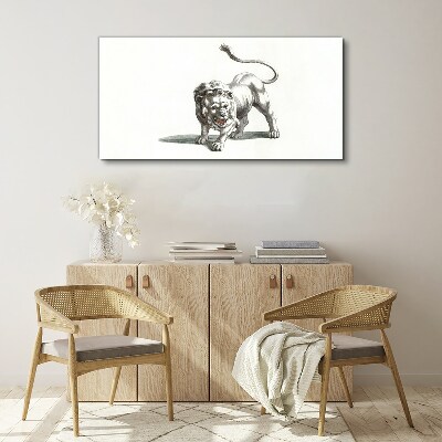 Obraz Canvas Lion in Motion