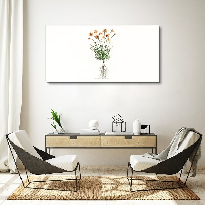 Obraz Canvas Kwiaty z korzeniami