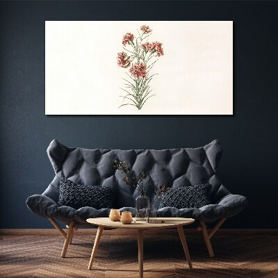 Obraz Canvas Kwiaty w delikatnych odcieniach różu