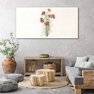 Obraz Canvas Kwiaty w delikatnych odcieniach różu