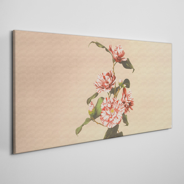 Obraz Canvas Kwiatowy motyw w delikatnych odcieniach