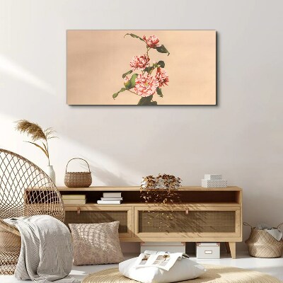 Obraz Canvas Kwiatowy motyw w delikatnych odcieniach