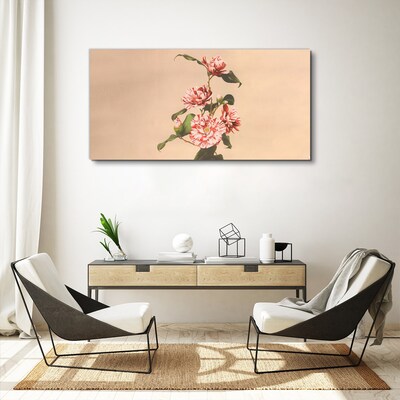 Obraz Canvas Kwiatowy motyw w delikatnych odcieniach