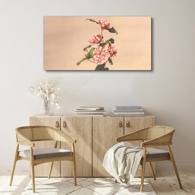 Obraz Canvas Kwiatowy motyw w delikatnych odcieniach