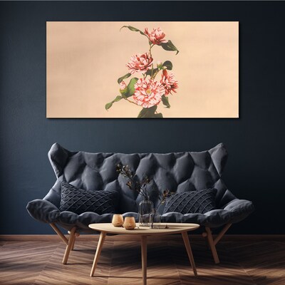 Obraz Canvas Kwiatowy motyw w delikatnych odcieniach