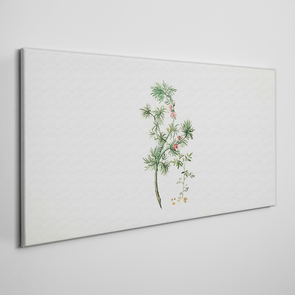 Obraz Canvas Delikatna roślinność w pastelowych kolorach