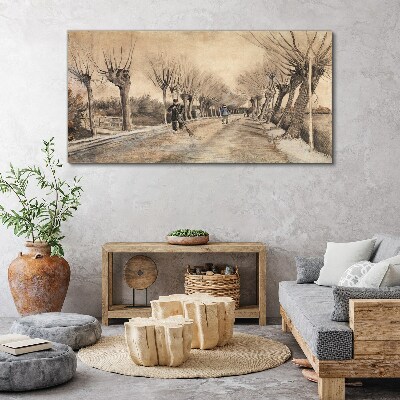 Obraz na Płótnie Road in Etten Van Gogh