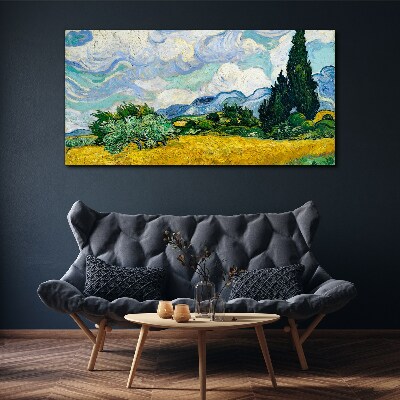 Obraz Canvas Pole Przenicy Van Gogh