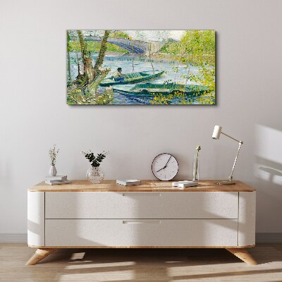 Obraz Canvas Spokojny pejzaż nad wodą
