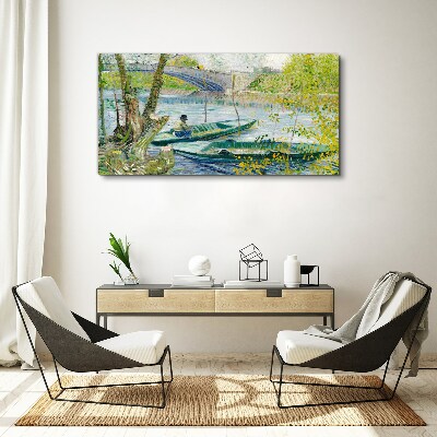 Obraz Canvas Spokojny pejzaż nad wodą