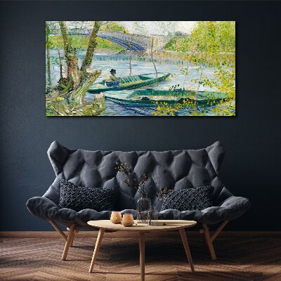 Obraz Canvas Spokojny pejzaż nad wodą