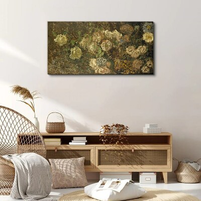 Obraz Canvas Abstrakcja Kwiaty Monet