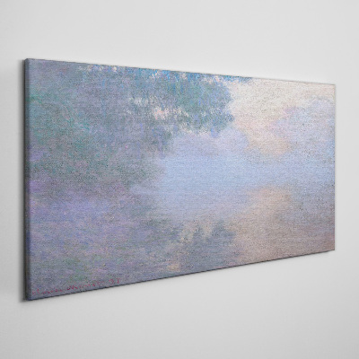 Obraz Canvas Dzień dobry Sekwana Monet