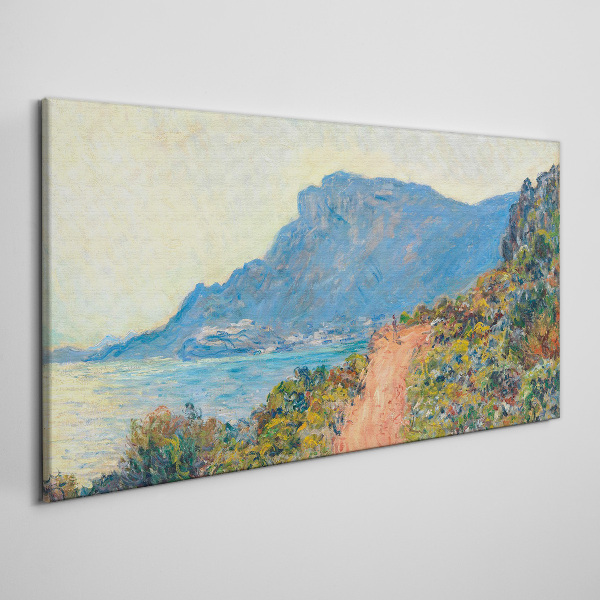 Obraz Canvas Corniche of Monaco Monet