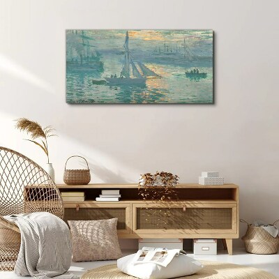 Obraz Canvas Sunrise Marine Monet