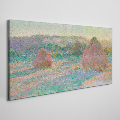 Obraz na Płótnie stogi siana Monet