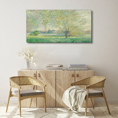 Obraz Canvas Nowoczesny Willows Monet