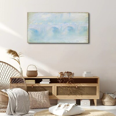 Obraz Canvas Most w mgle