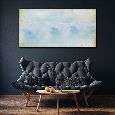Obraz Canvas Most w mgle