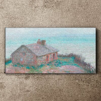 Obraz Canvas Dom Wzgórze Monet