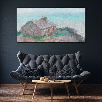 Obraz Canvas Dom Wzgórze Monet