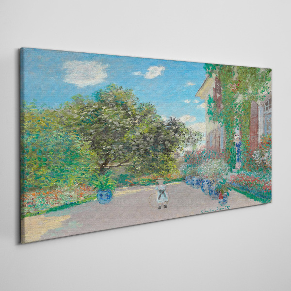 Obraz Canvas Ogród w Giverny