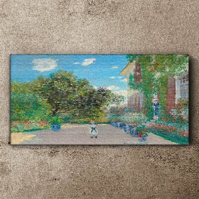 Obraz Canvas Ogród w Giverny