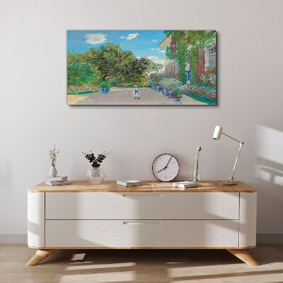 Obraz Canvas Ogród w Giverny