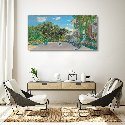 Obraz Canvas Ogród w Giverny