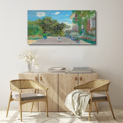 Obraz Canvas Ogród w Giverny