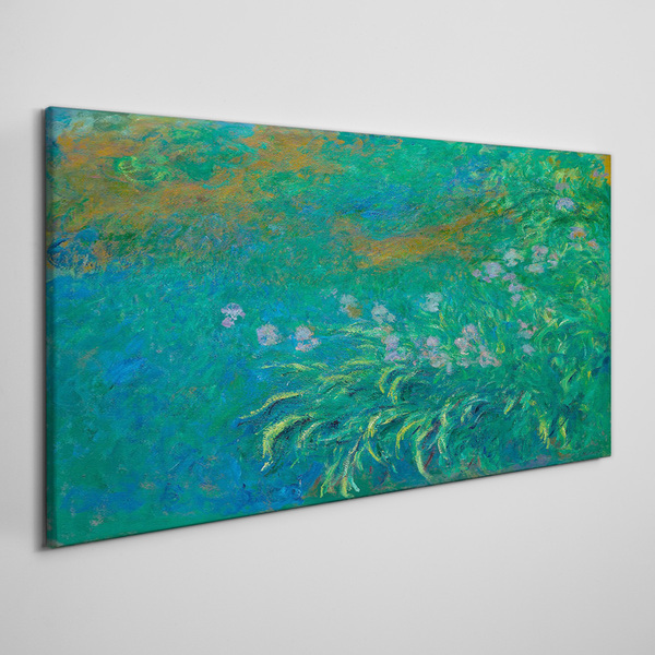 Obraz na Płótnie Irysy Monet