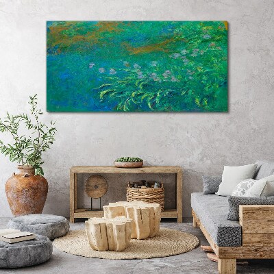 Obraz na Płótnie Irysy Monet