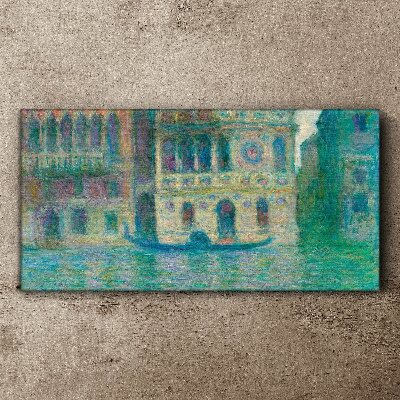 Obraz Canvas Wenecja w pastelowych barwach