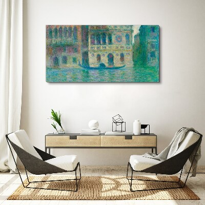 Obraz Canvas Wenecja w pastelowych barwach