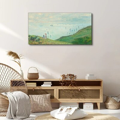 Obraz na Płótnie Klify w Pourville Monet