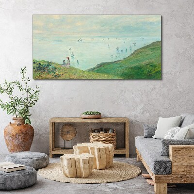 Obraz na Płótnie Klify w Pourville Monet