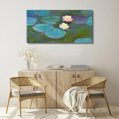 Obraz Canvas Woda lilie Monet