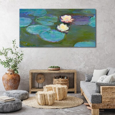 Obraz Canvas Lilie wodne