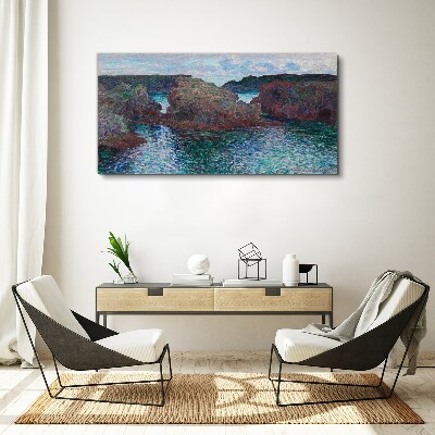 Obraz Canvas Klify nadmorskie w świetle dnia