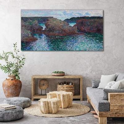 Obraz Canvas Klify nadmorskie w świetle dnia