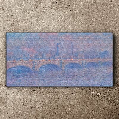 Obraz na Płótnie Most Waterloo Monet
